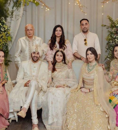 Bride's family